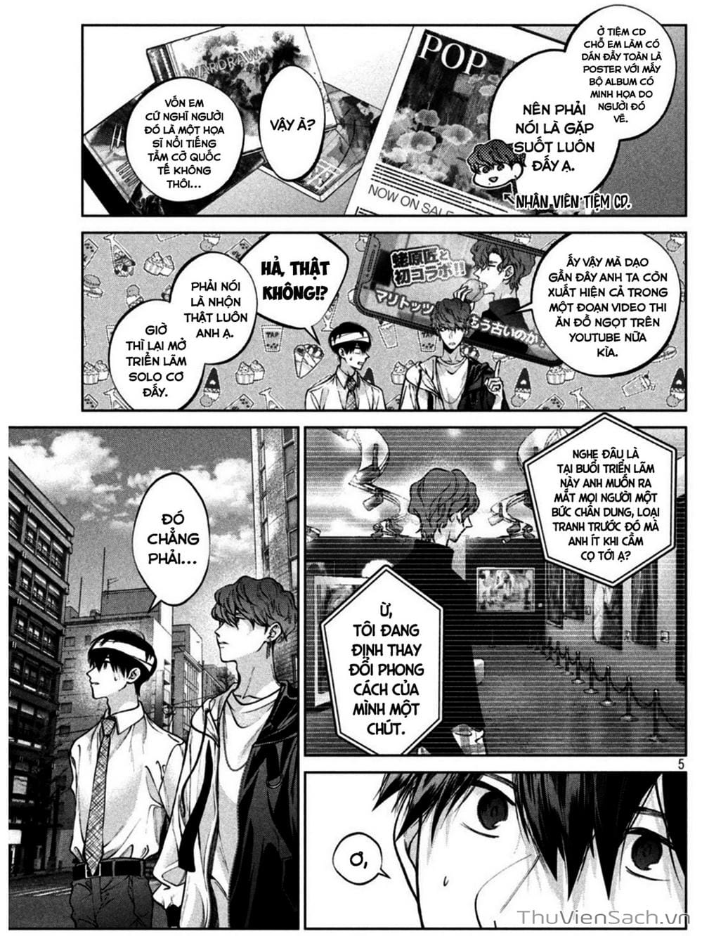 Truyện Tranh Chó Và Cặn Bã - Inu To Kuzu trang 5