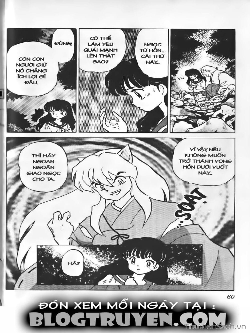 Truyện Tranh Khuyển Dạ Xoa - Inuyasha trang 56