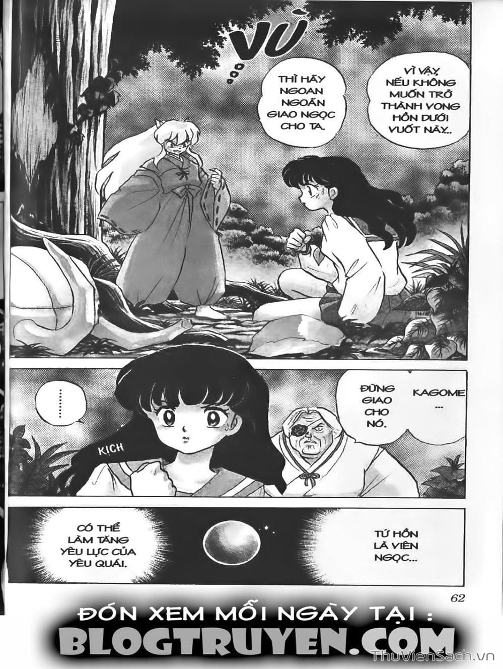 Truyện Tranh Khuyển Dạ Xoa - Inuyasha trang 58