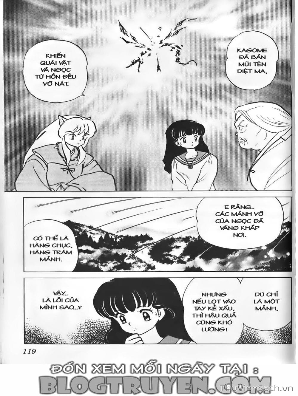 Truyện Tranh Khuyển Dạ Xoa - Inuyasha trang 115