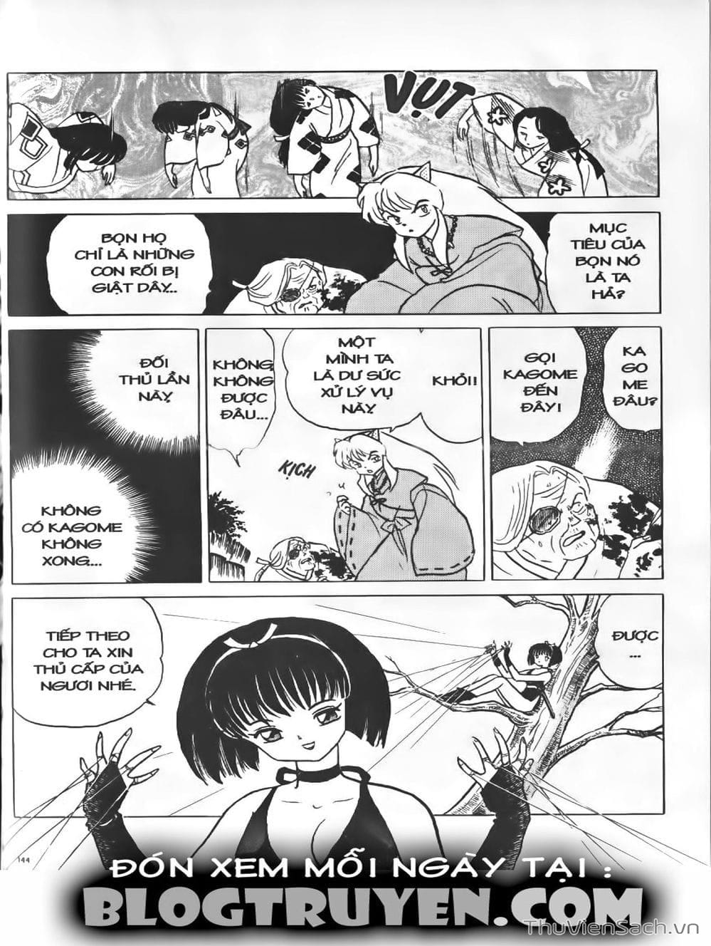 Truyện Tranh Khuyển Dạ Xoa - Inuyasha trang 140