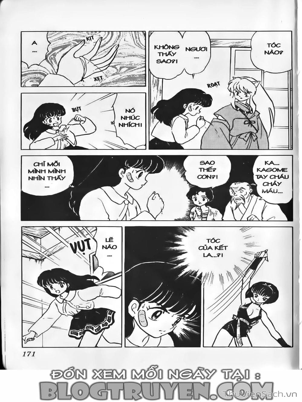 Truyện Tranh Khuyển Dạ Xoa - Inuyasha trang 167