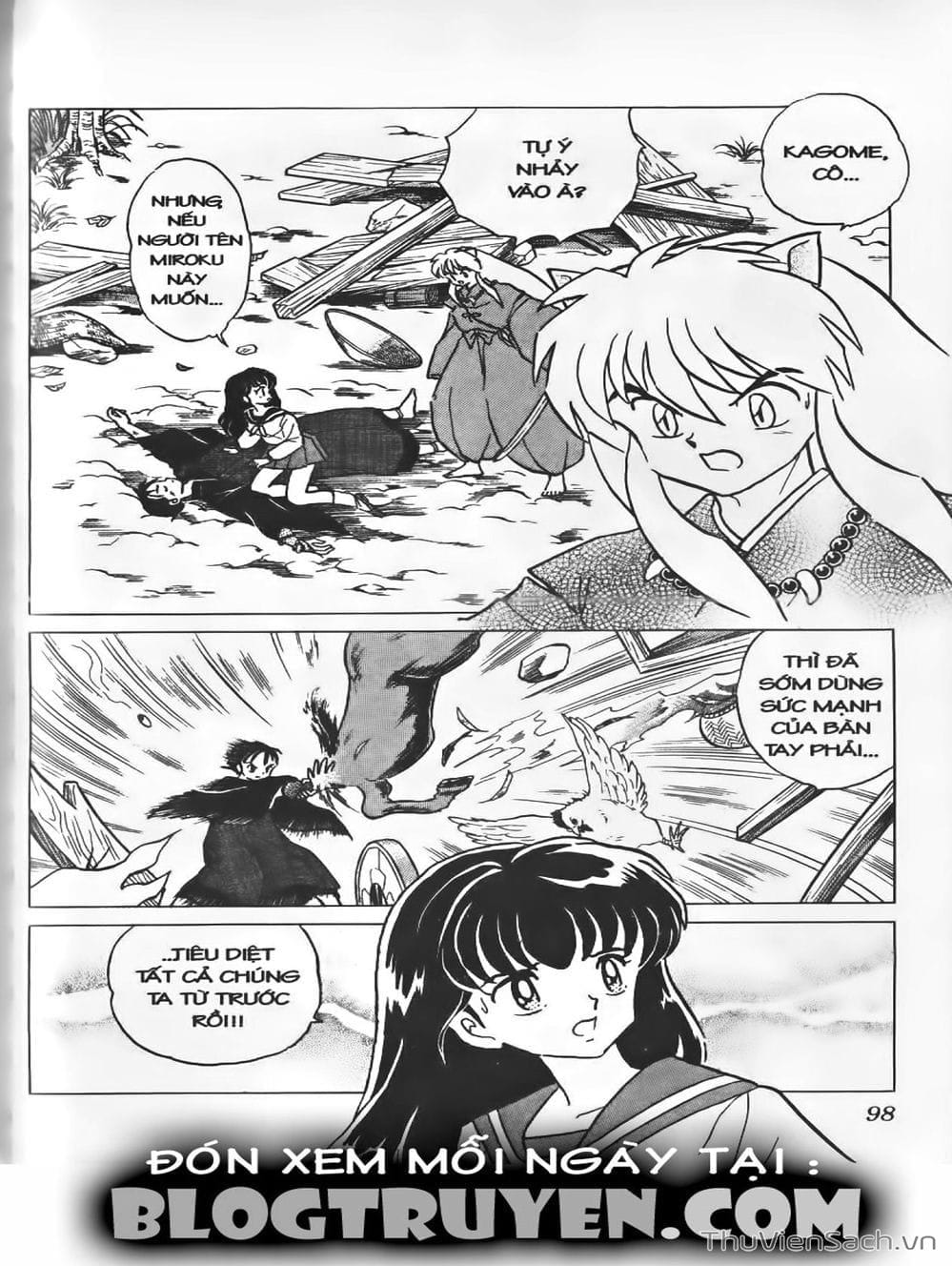 Truyện Tranh Khuyển Dạ Xoa - Inuyasha trang 1018