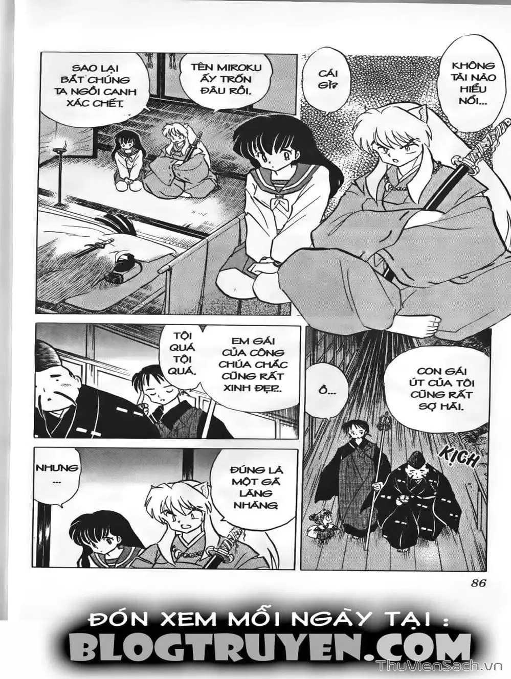 Truyện Tranh Khuyển Dạ Xoa - Inuyasha trang 5