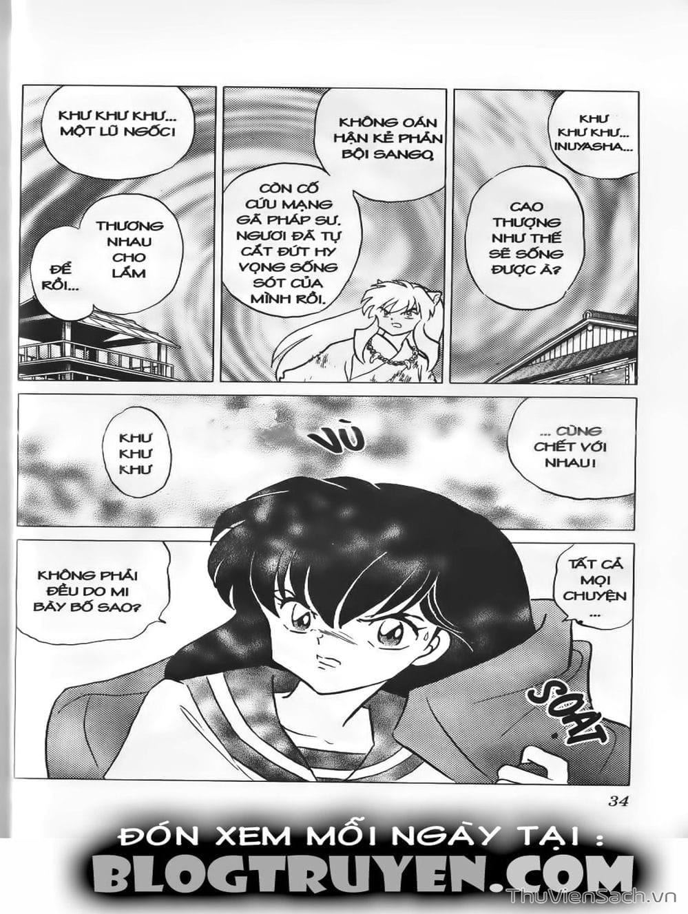 Truyện Tranh Khuyển Dạ Xoa - Inuyasha trang 2057