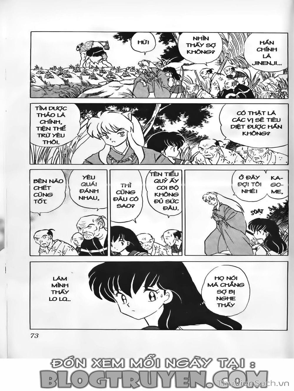 Truyện Tranh Khuyển Dạ Xoa - Inuyasha trang 2096