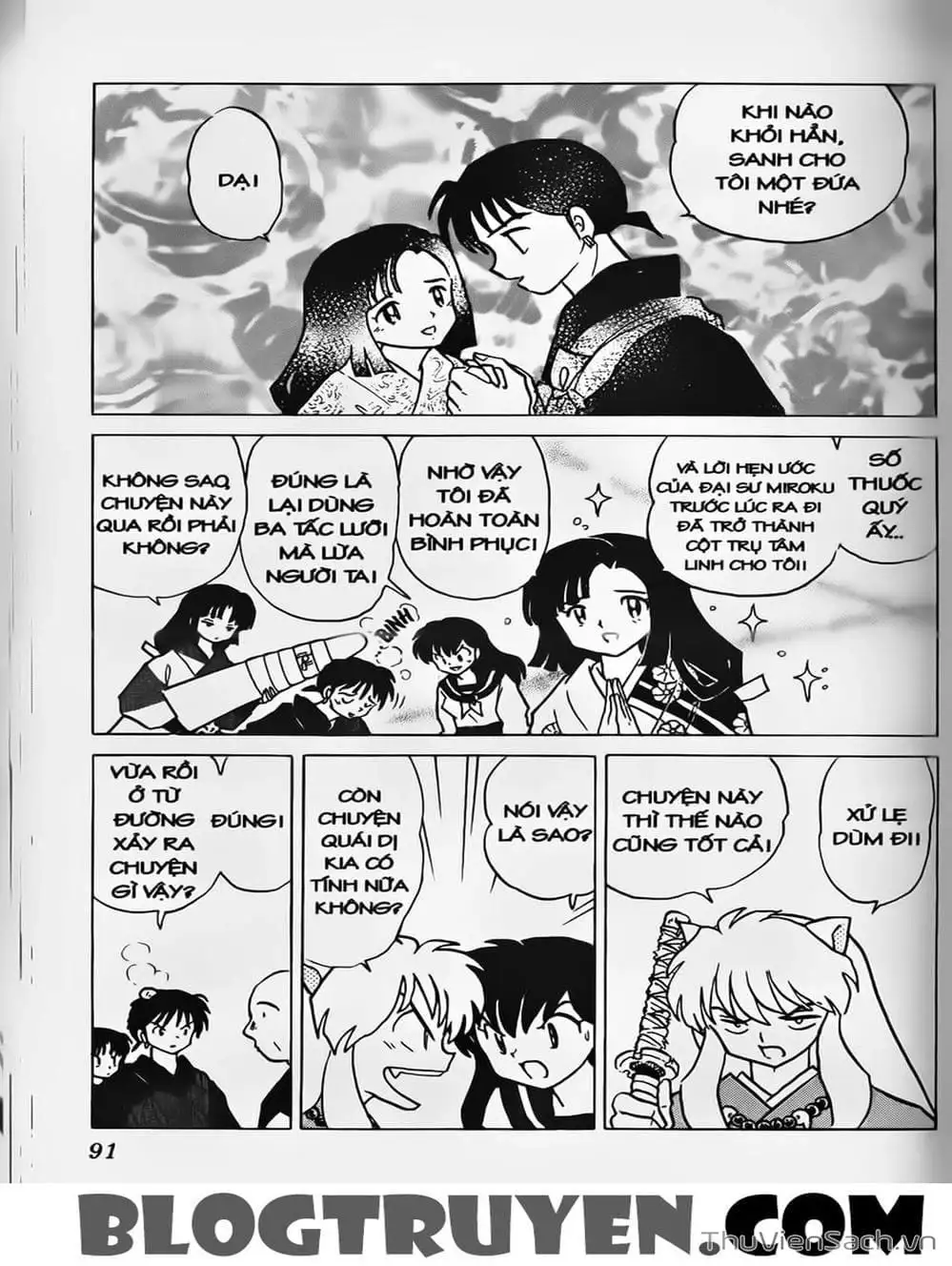 Truyện Tranh Khuyển Dạ Xoa - Inuyasha trang 5