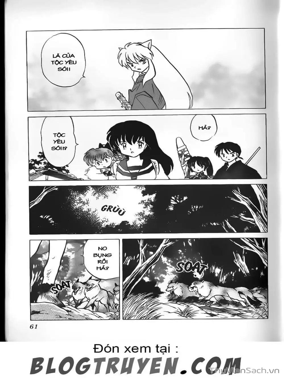 Truyện Tranh Khuyển Dạ Xoa - Inuyasha trang 5