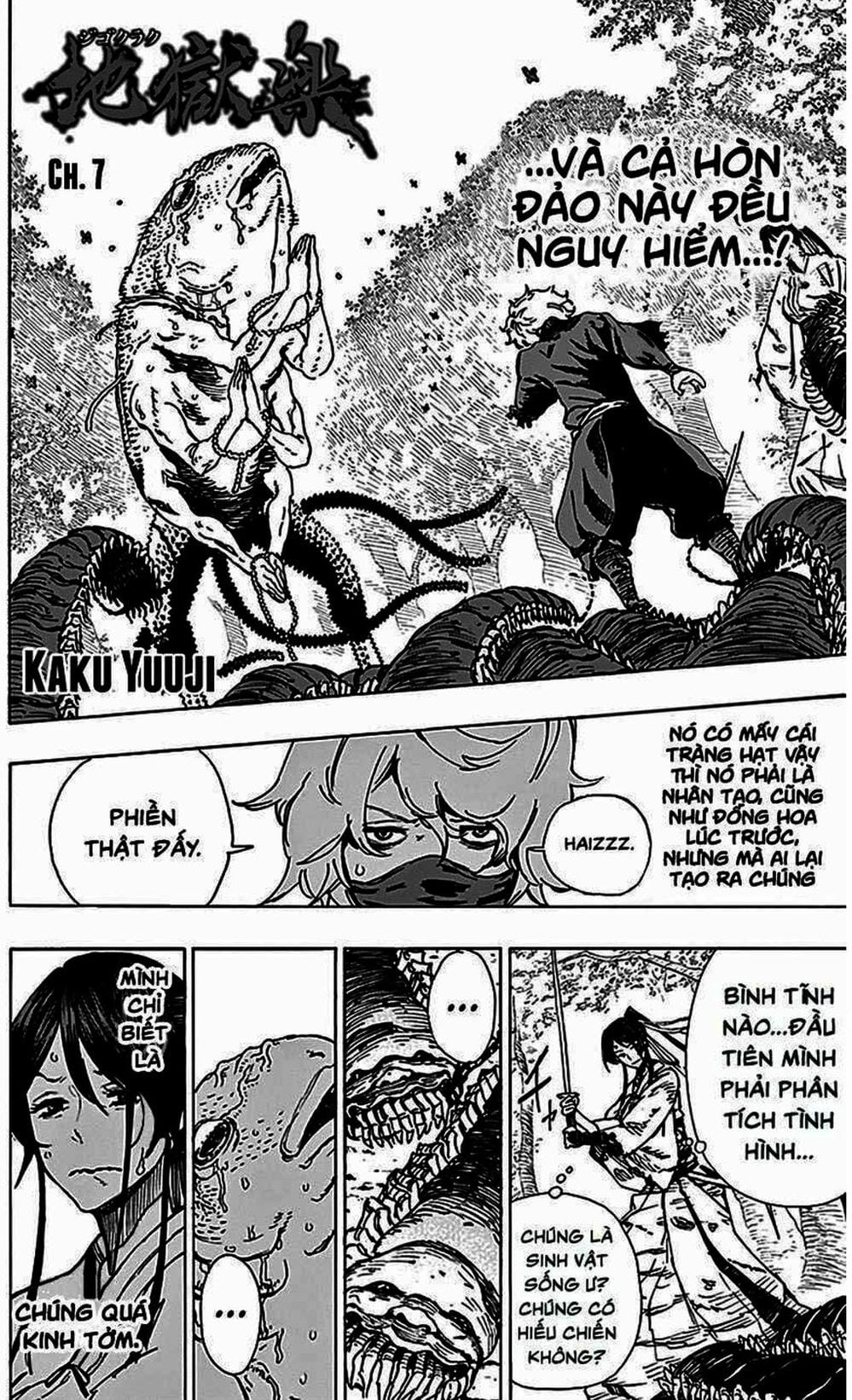 Truyện Tranh Địa Ngục Cực Lạc - Jigokuraku trang 6