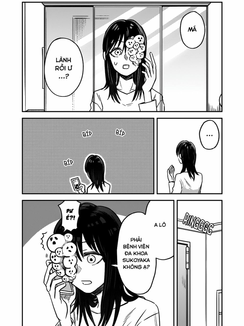 Truyện Tranh Cô Em Mụn Mặt Người - Jinmensou To Issho trang 0