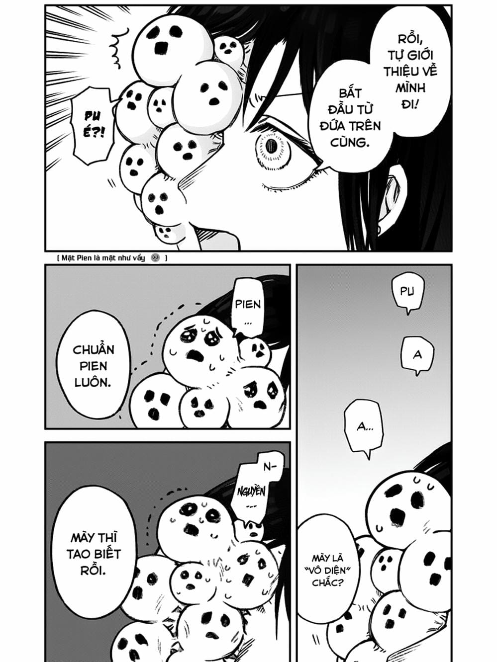 Truyện Tranh Cô Em Mụn Mặt Người - Jinmensou To Issho trang 0