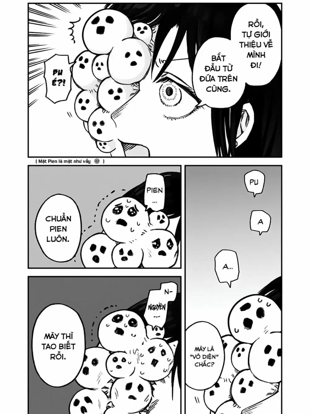 Truyện Tranh Cô Em Mụn Mặt Người - Jinmensou To Issho trang 0