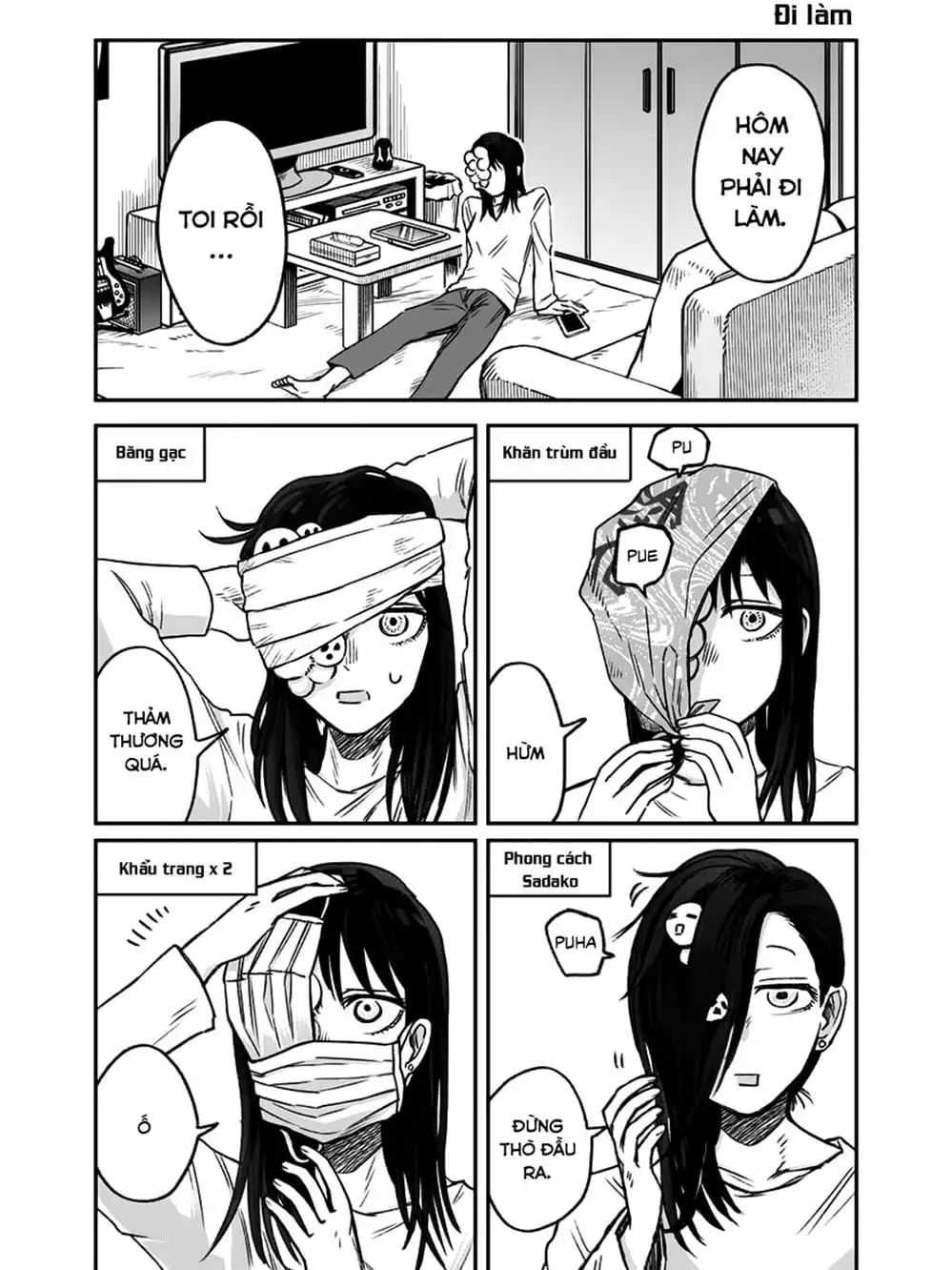 Truyện Tranh Cô Em Mụn Mặt Người - Jinmensou To Issho trang 0