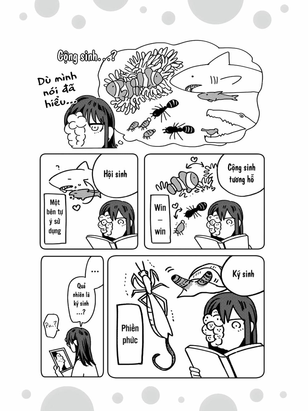 Truyện Tranh Cô Em Mụn Mặt Người - Jinmensou To Issho trang 0