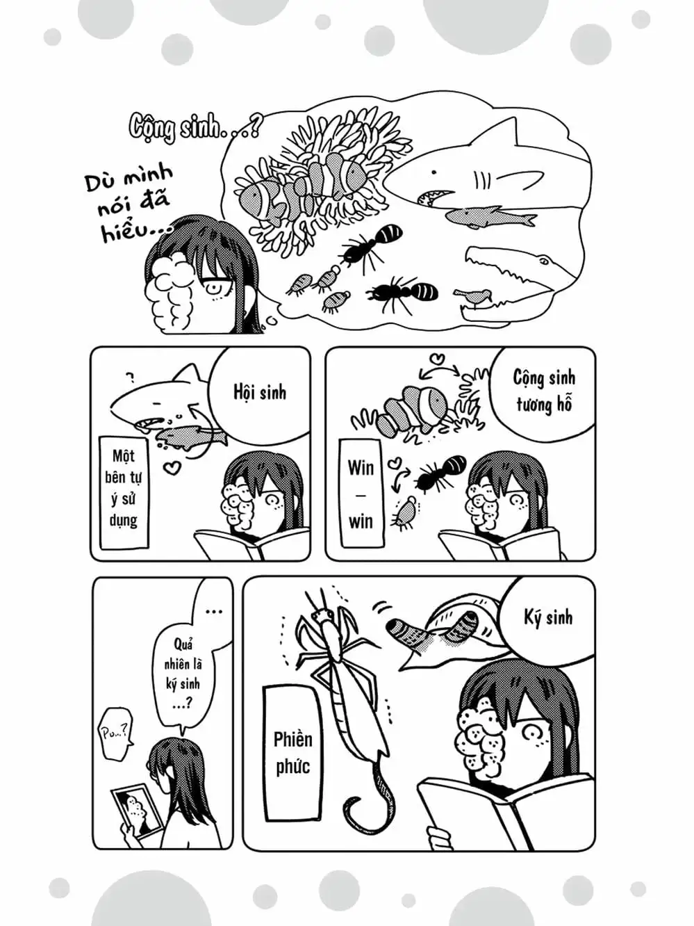 Truyện Tranh Cô Em Mụn Mặt Người - Jinmensou To Issho trang 0