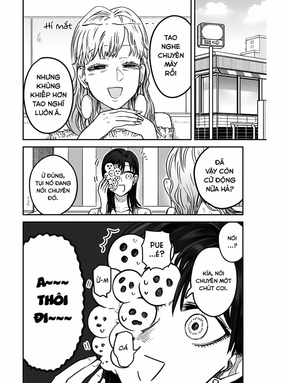 Truyện Tranh Cô Em Mụn Mặt Người - Jinmensou To Issho trang 0