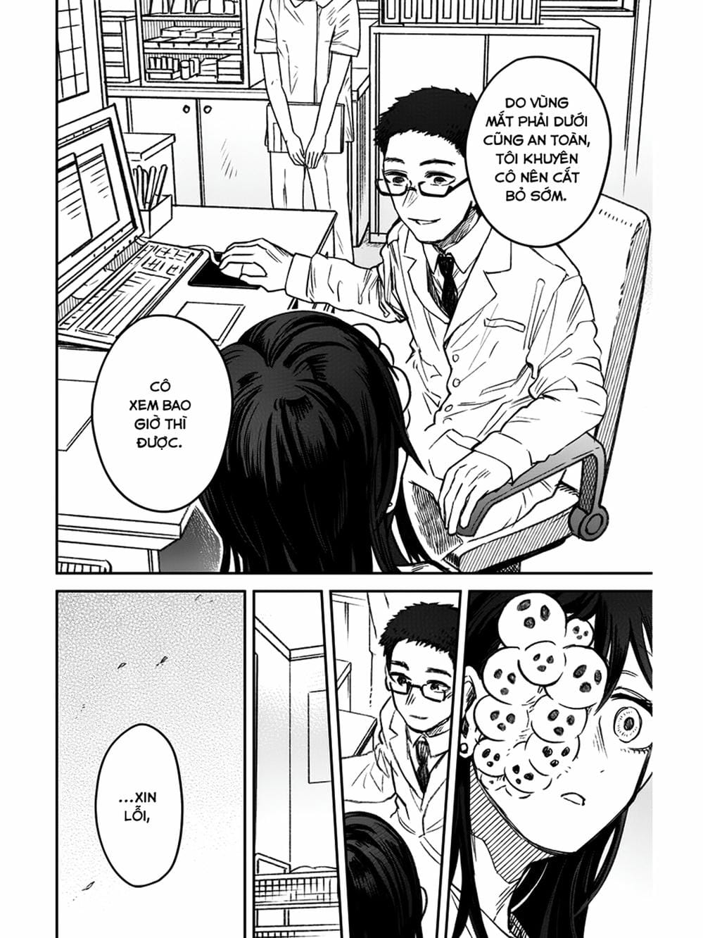 Truyện Tranh Cô Em Mụn Mặt Người - Jinmensou To Issho trang 0