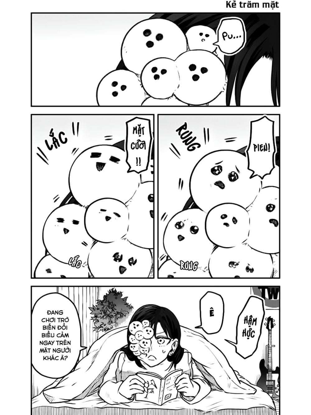 Truyện Tranh Cô Em Mụn Mặt Người - Jinmensou To Issho trang 0