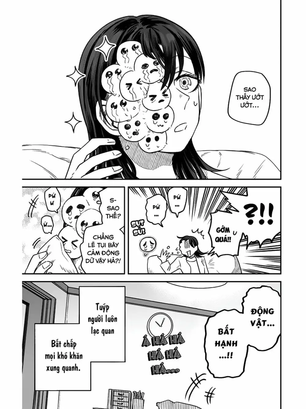 Truyện Tranh Cô Em Mụn Mặt Người - Jinmensou To Issho trang 0