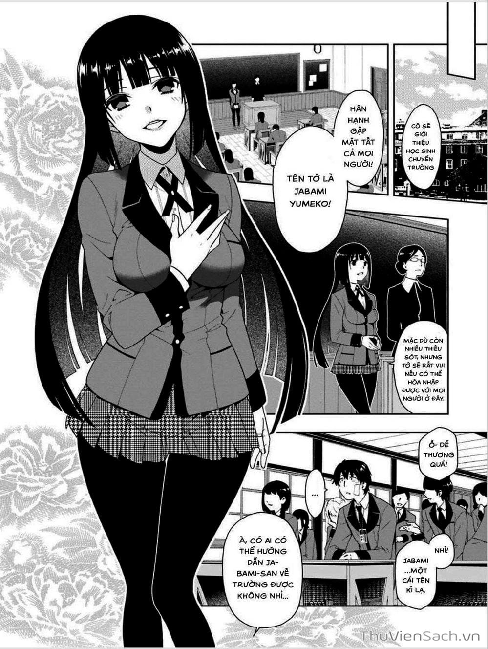 Truyện Tranh Học Viện Đỏ Đen - Kakegurui trang 3