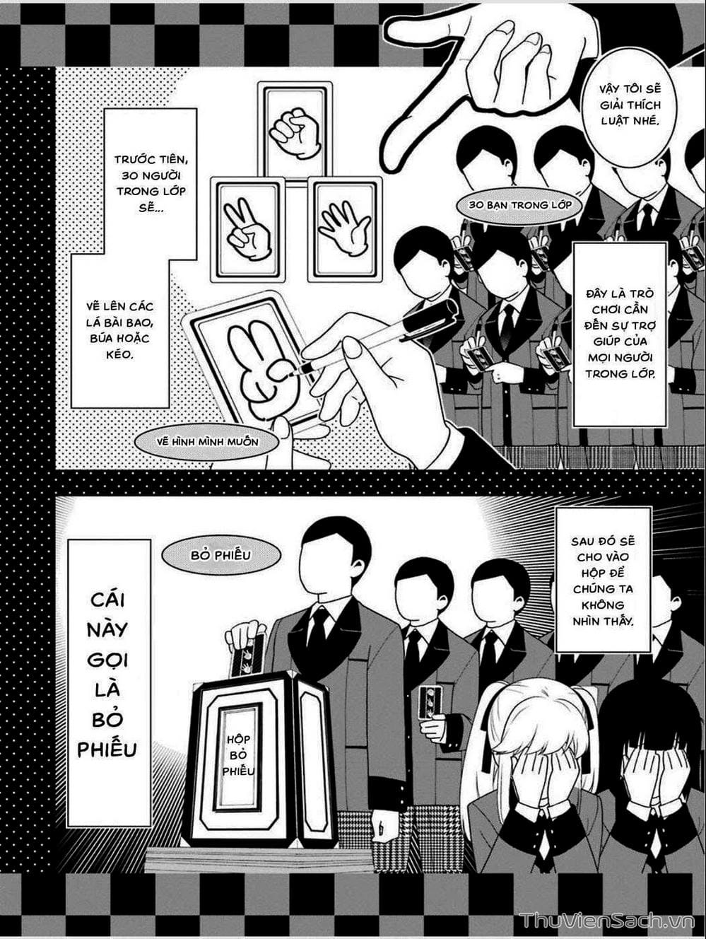 Truyện Tranh Học Viện Đỏ Đen - Kakegurui trang 3