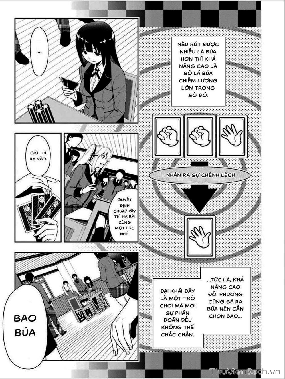 Truyện Tranh Học Viện Đỏ Đen - Kakegurui trang 3