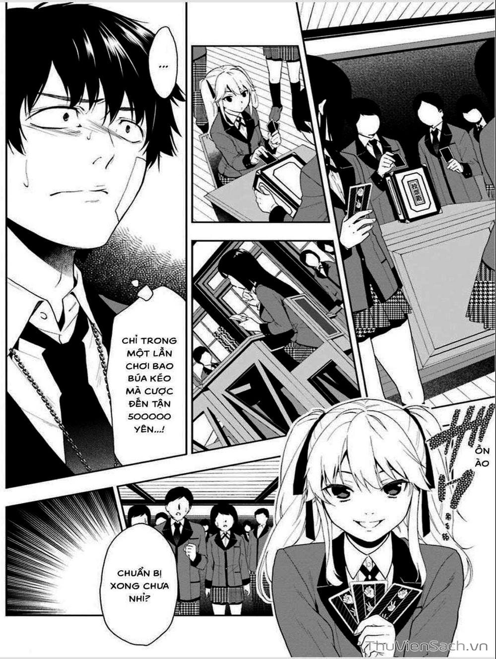 Truyện Tranh Học Viện Đỏ Đen - Kakegurui trang 3