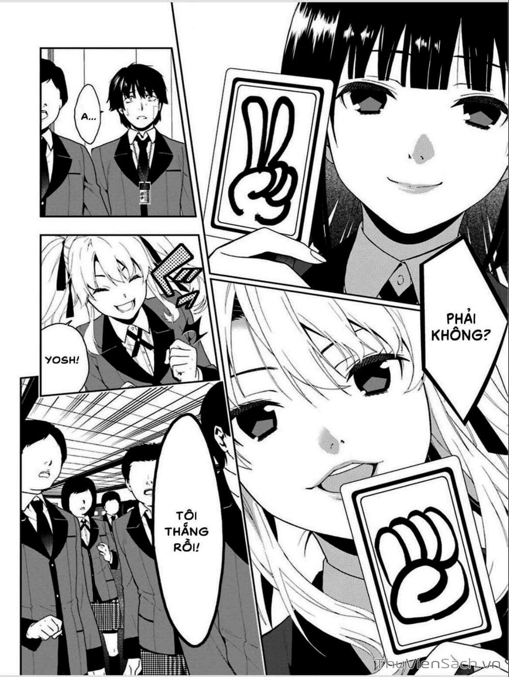 Truyện Tranh Học Viện Đỏ Đen - Kakegurui trang 3