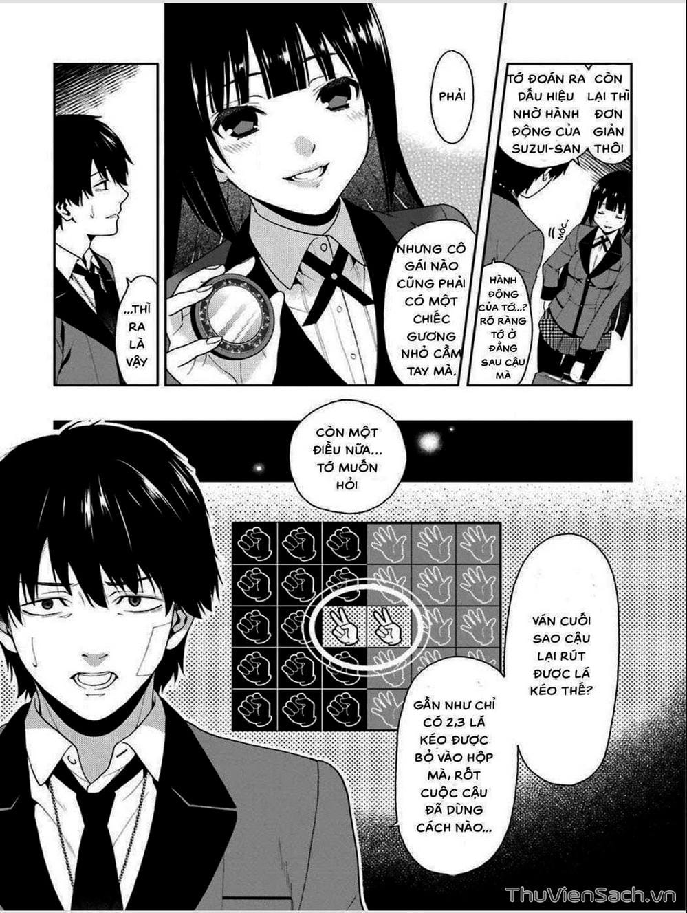 Truyện Tranh Học Viện Đỏ Đen - Kakegurui trang 3