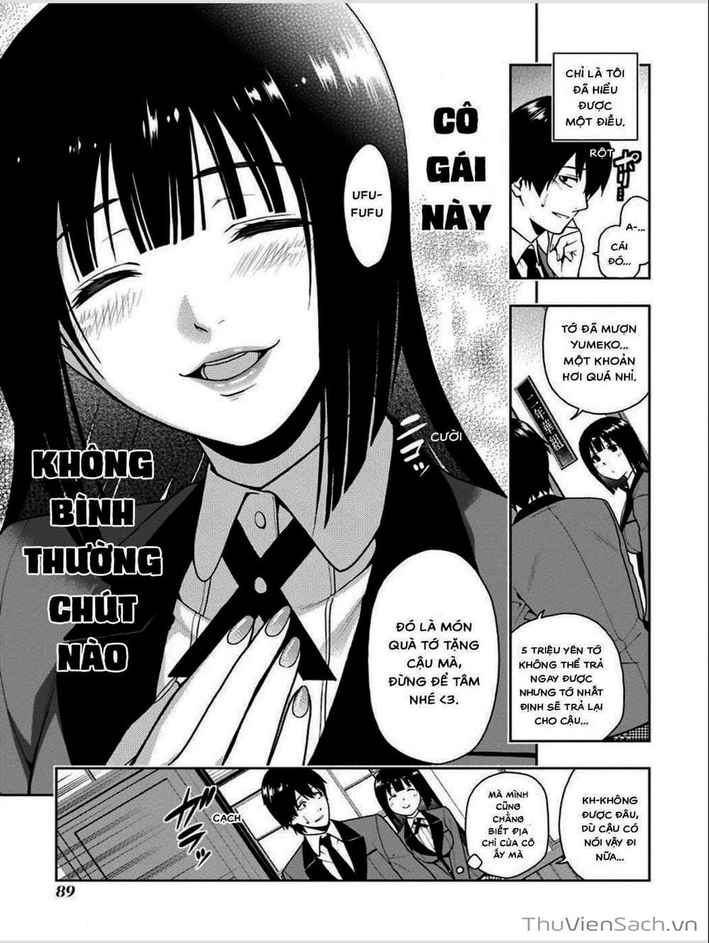 Truyện Tranh Học Viện Đỏ Đen - Kakegurui trang 3