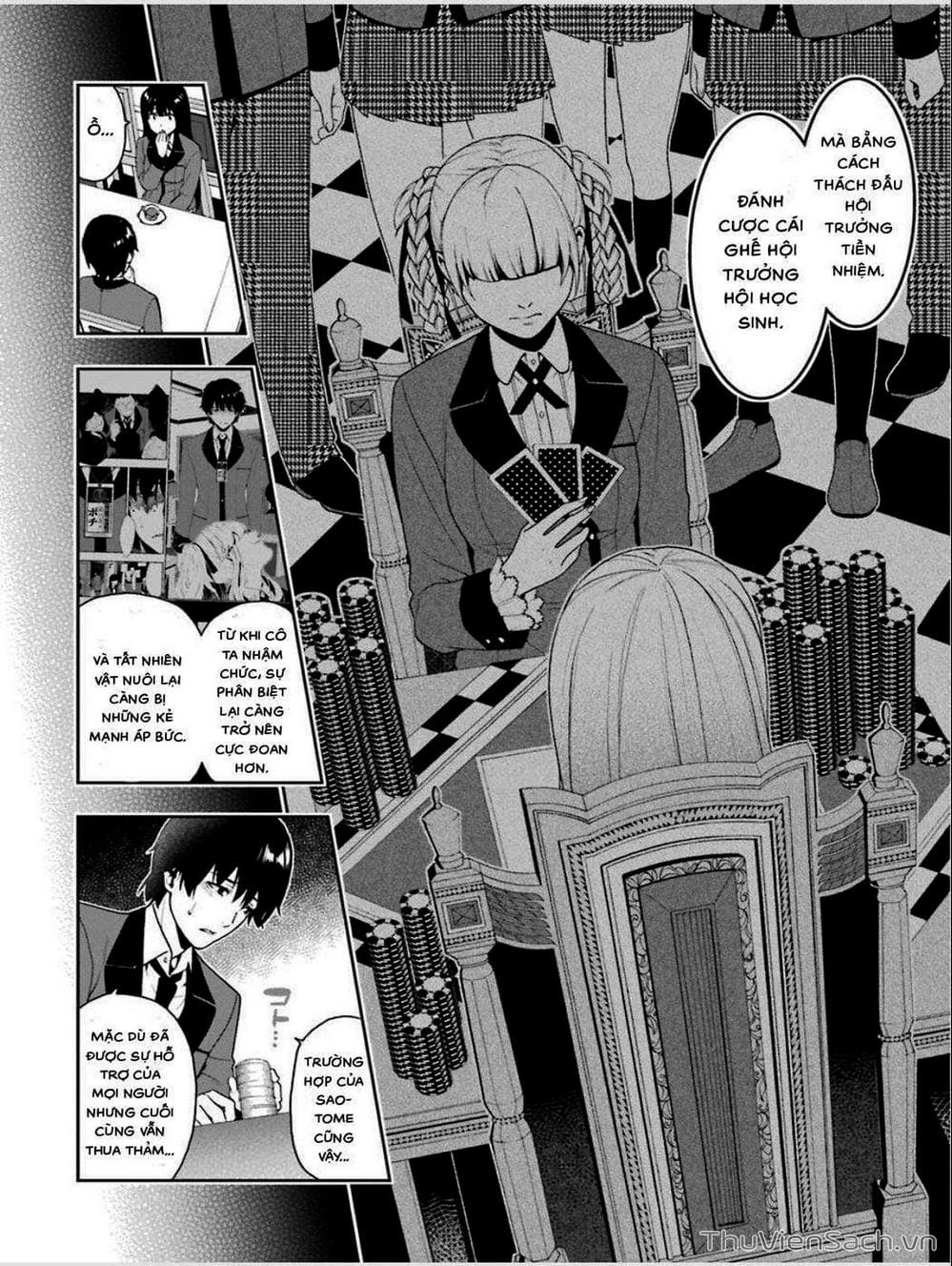 Truyện Tranh Học Viện Đỏ Đen - Kakegurui trang 3