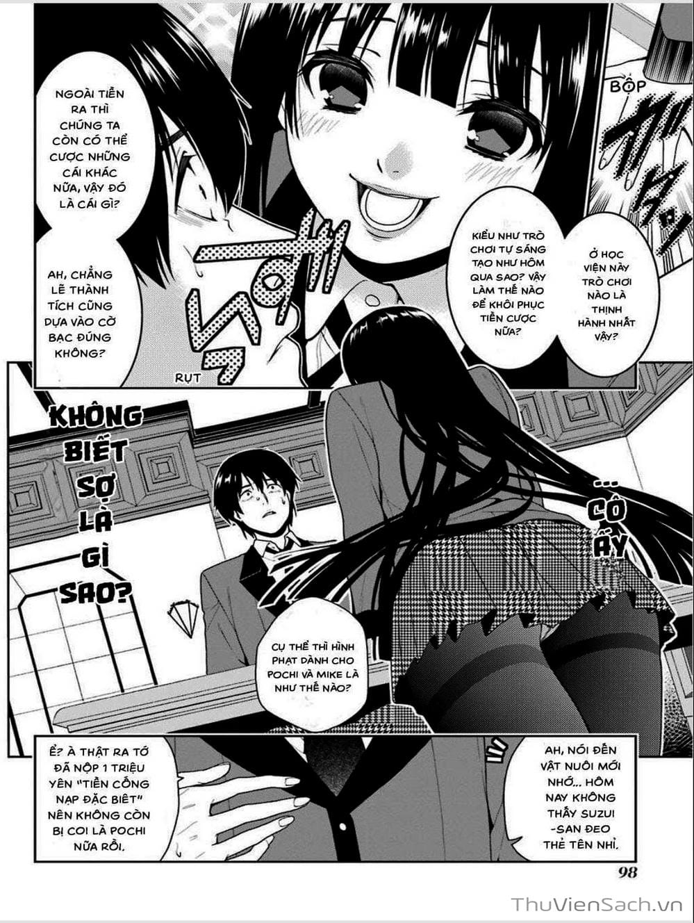 Truyện Tranh Học Viện Đỏ Đen - Kakegurui trang 3