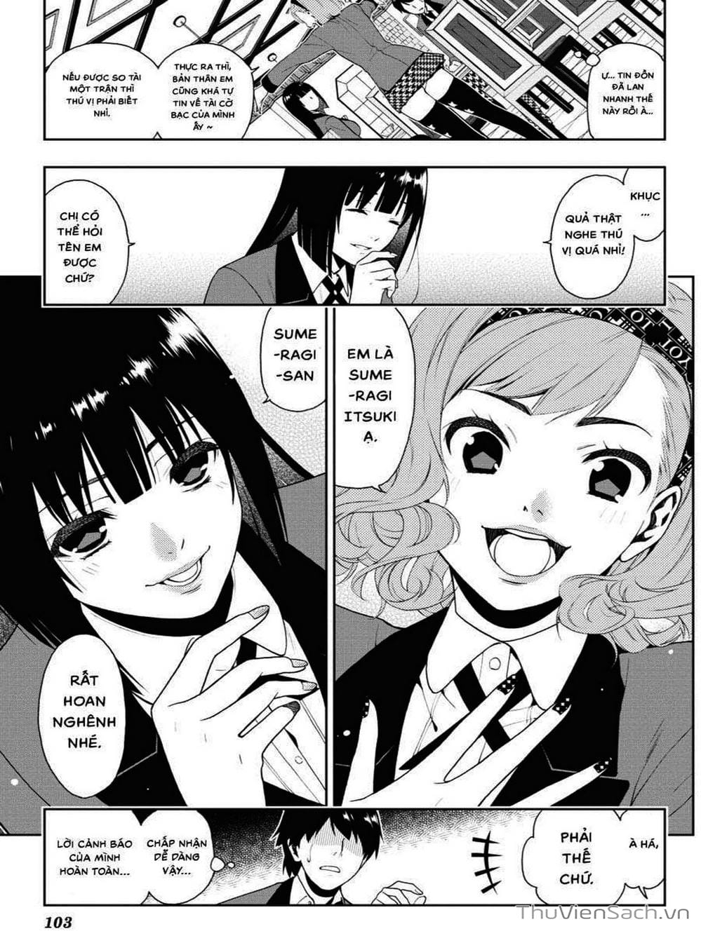 Truyện Tranh Học Viện Đỏ Đen - Kakegurui trang 3