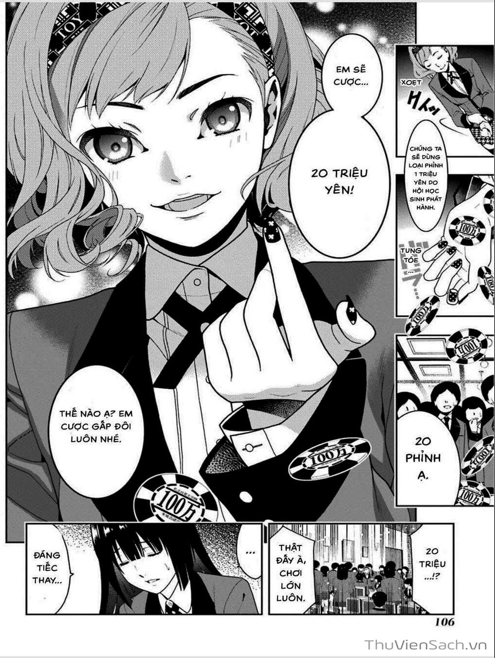 Truyện Tranh Học Viện Đỏ Đen - Kakegurui trang 3