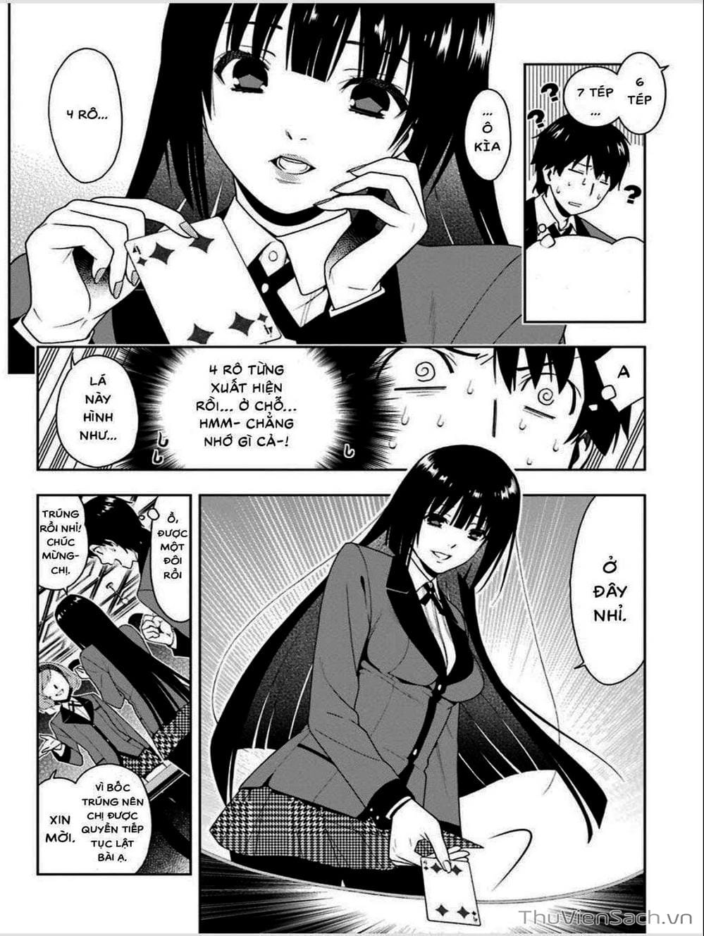 Truyện Tranh Học Viện Đỏ Đen - Kakegurui trang 3