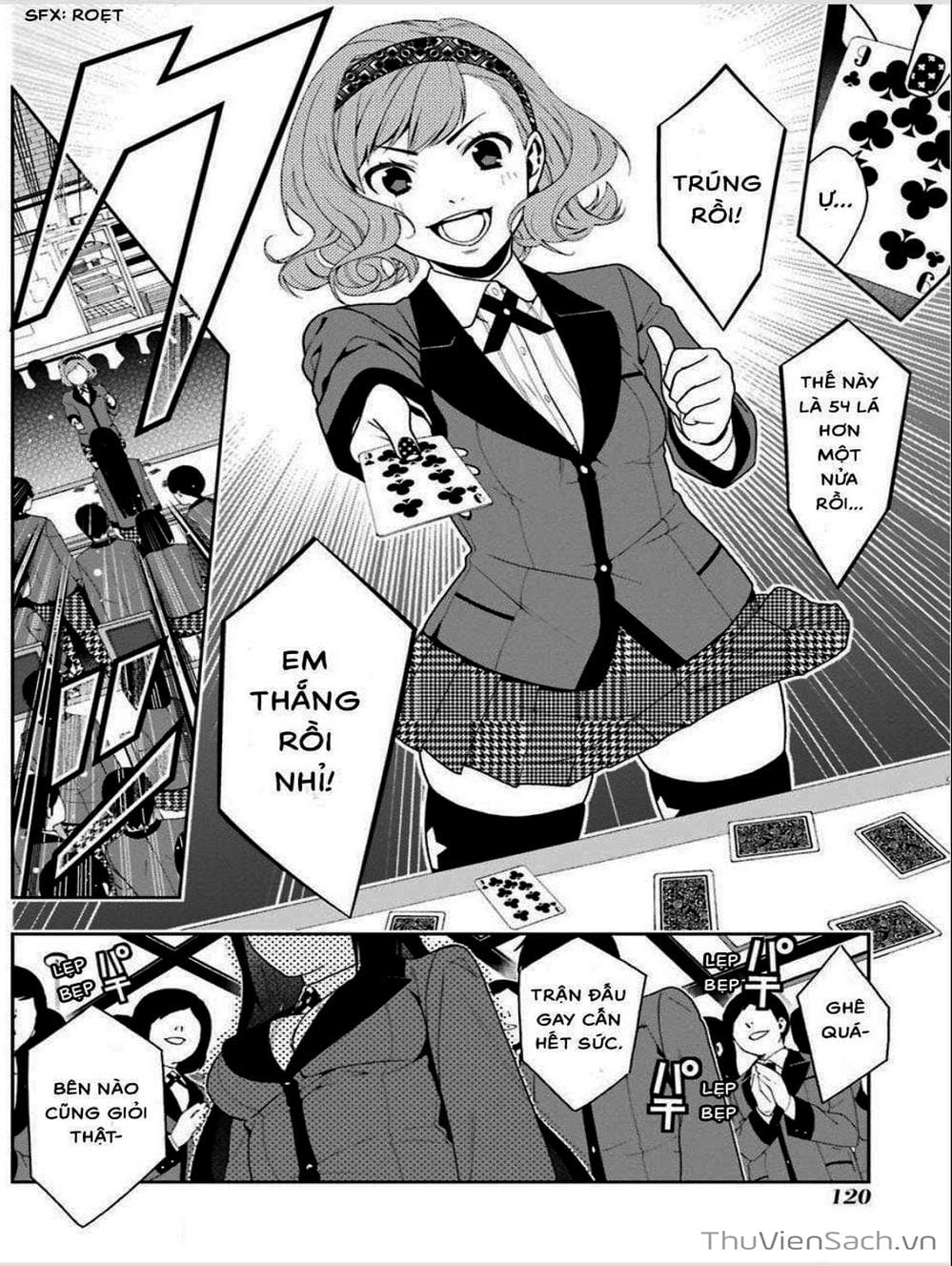 Truyện Tranh Học Viện Đỏ Đen - Kakegurui trang 3