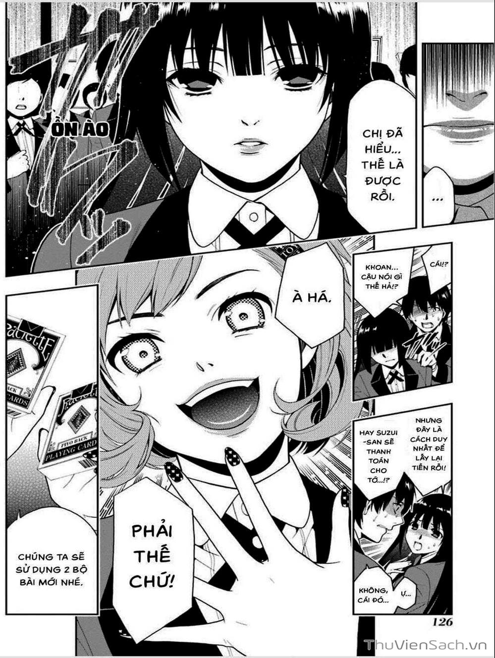 Truyện Tranh Học Viện Đỏ Đen - Kakegurui trang 3