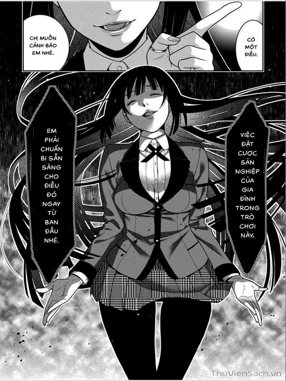 Truyện Tranh Học Viện Đỏ Đen - Kakegurui trang 3