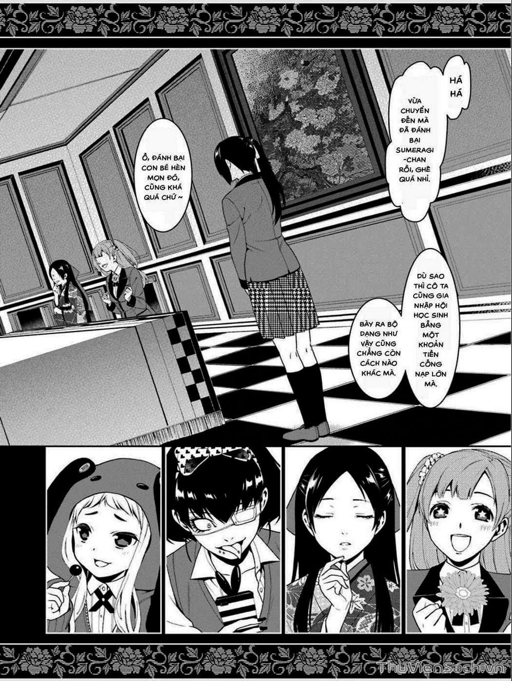 Truyện Tranh Học Viện Đỏ Đen - Kakegurui trang 3