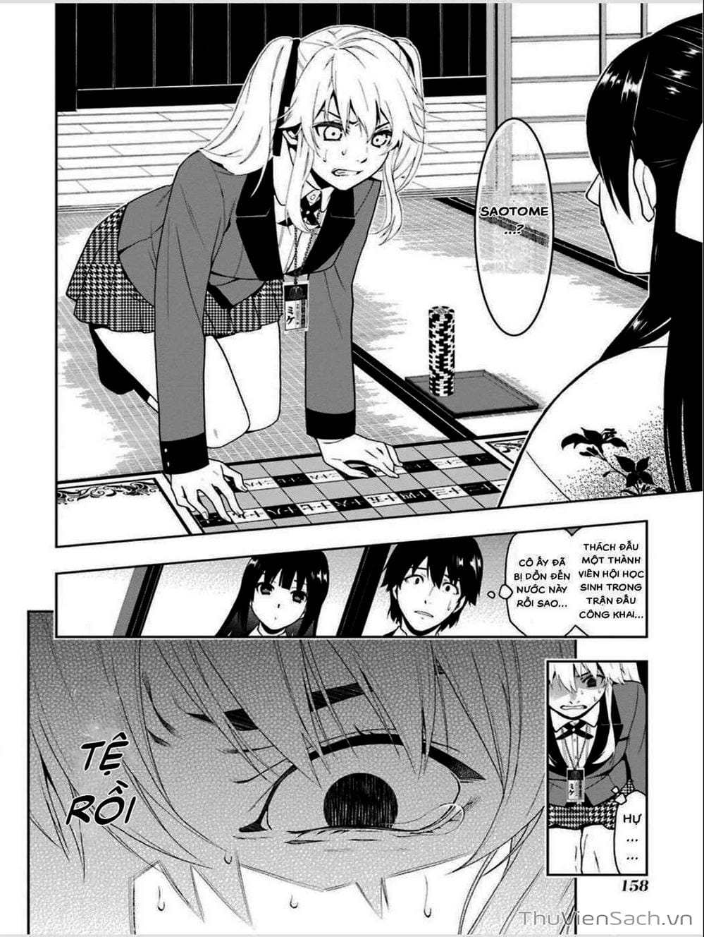 Truyện Tranh Học Viện Đỏ Đen - Kakegurui trang 3