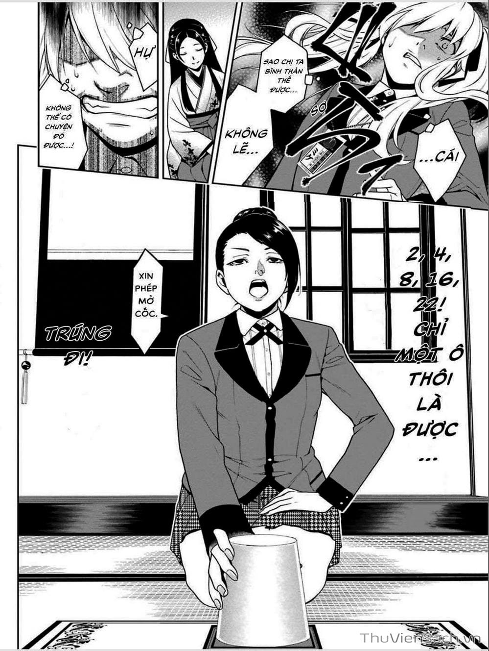 Truyện Tranh Học Viện Đỏ Đen - Kakegurui trang 3