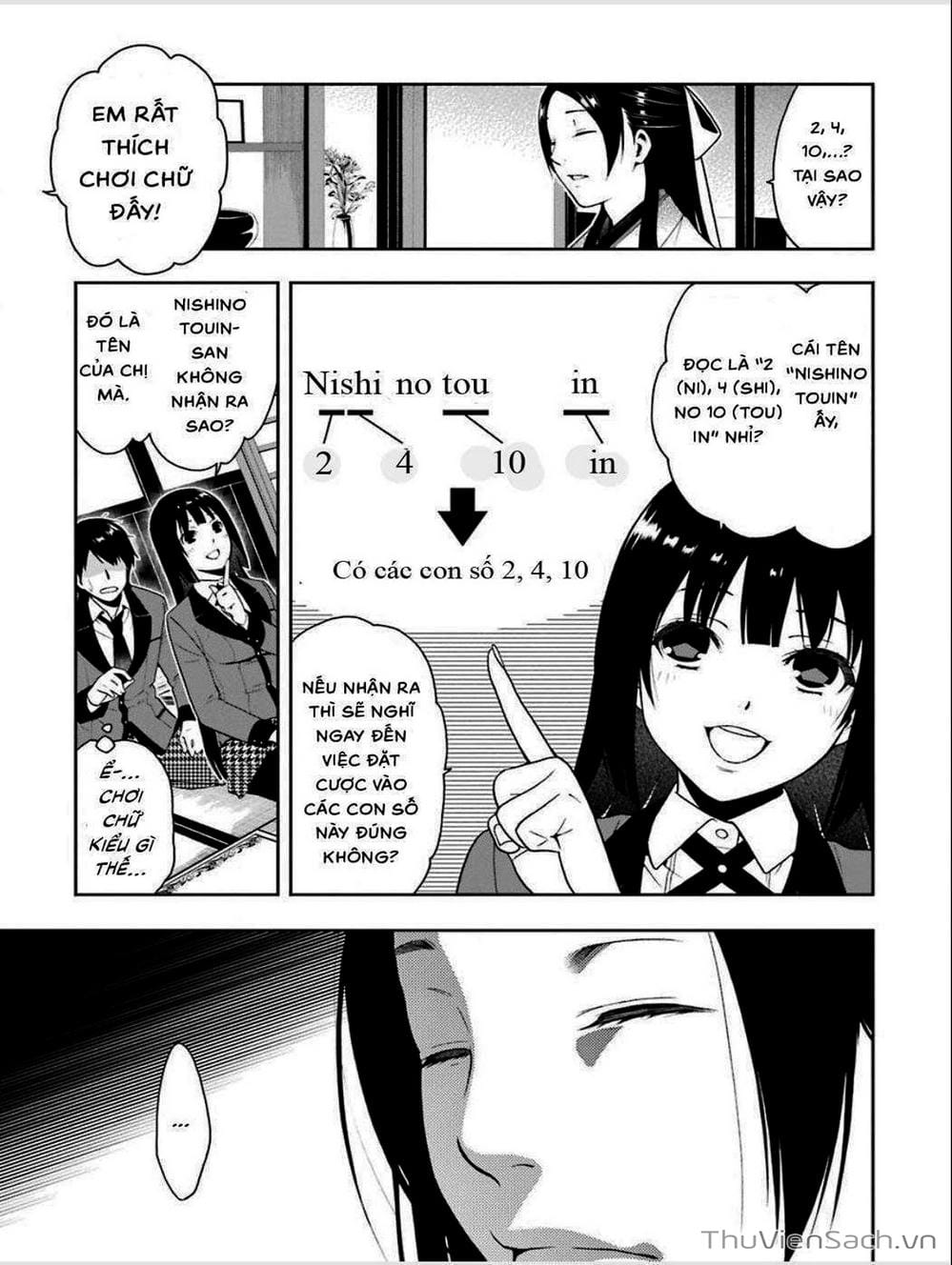 Truyện Tranh Học Viện Đỏ Đen - Kakegurui trang 3