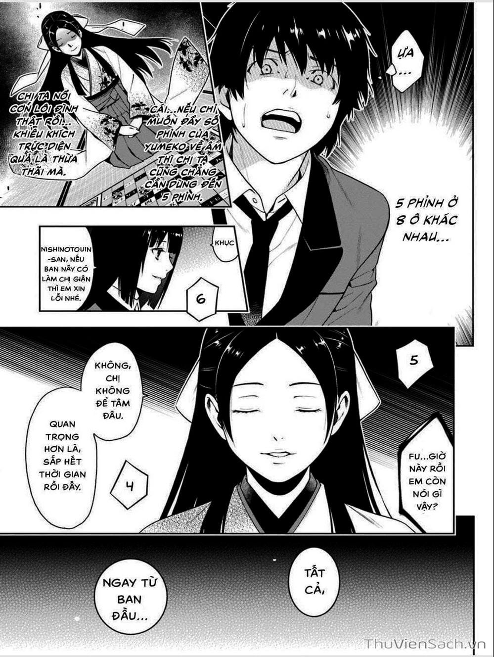 Truyện Tranh Học Viện Đỏ Đen - Kakegurui trang 3