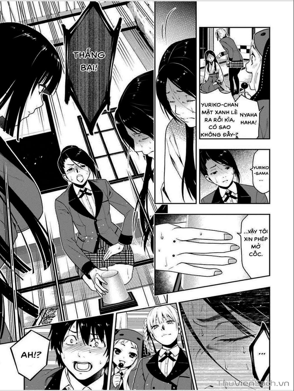 Truyện Tranh Học Viện Đỏ Đen - Kakegurui trang 3