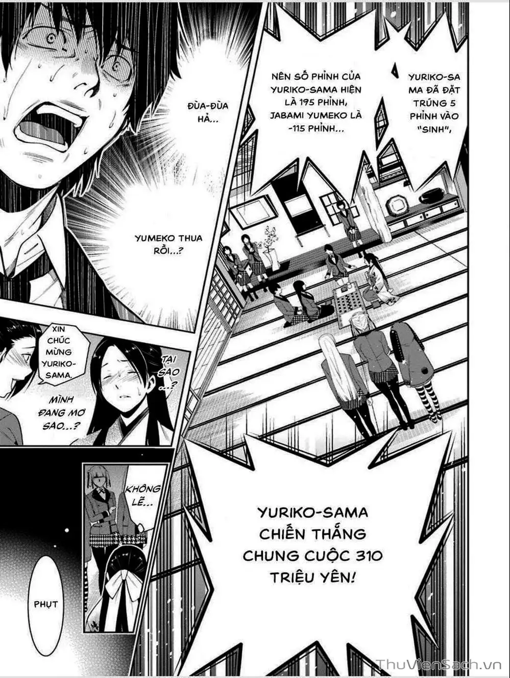 Truyện Tranh Học Viện Đỏ Đen - Kakegurui trang 3