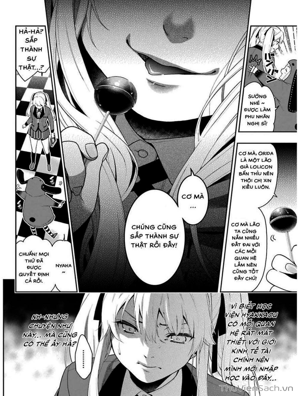 Truyện Tranh Học Viện Đỏ Đen - Kakegurui trang 3