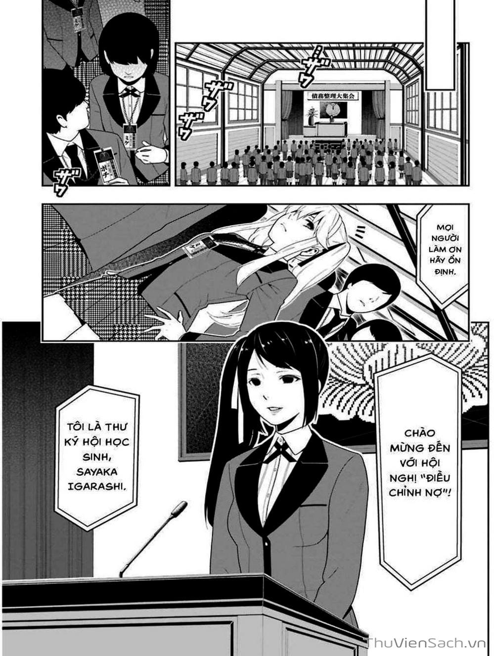 Truyện Tranh Học Viện Đỏ Đen - Kakegurui trang 3