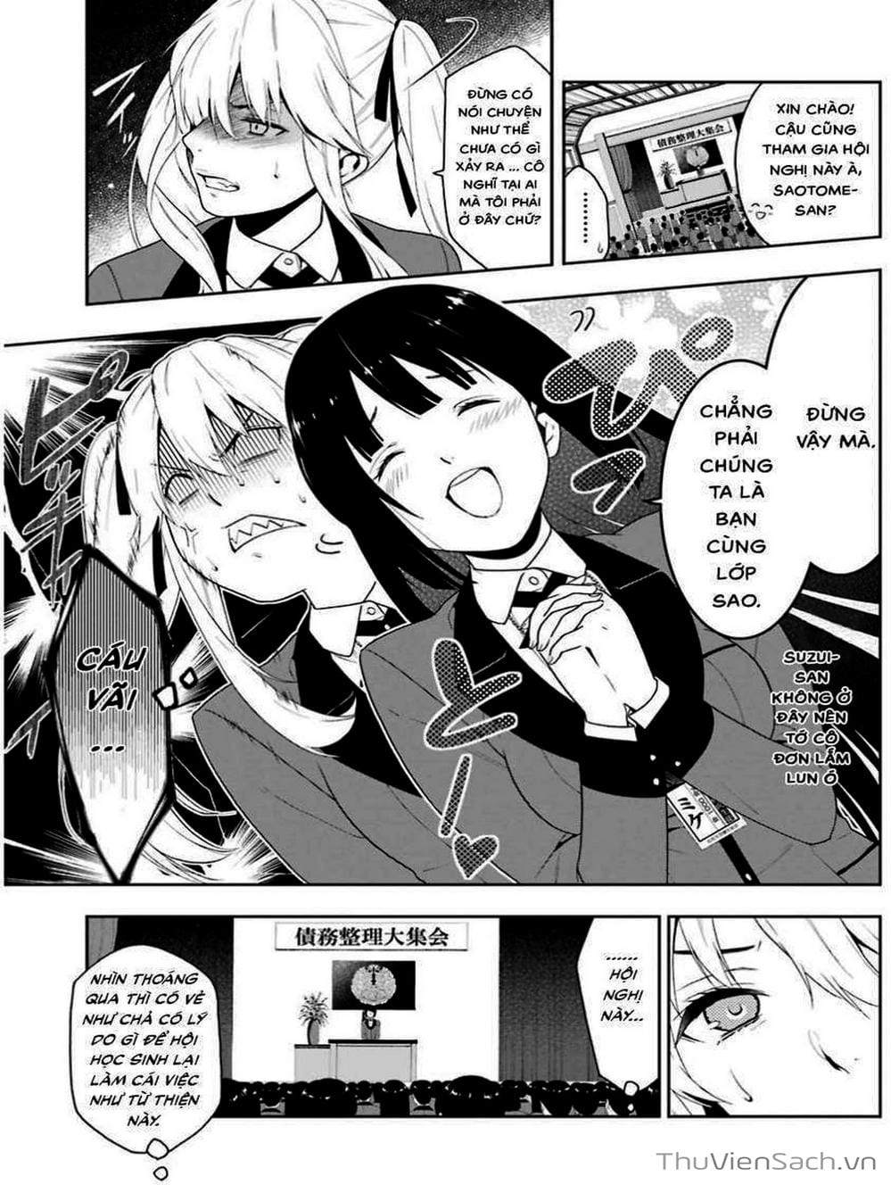 Truyện Tranh Học Viện Đỏ Đen - Kakegurui trang 3