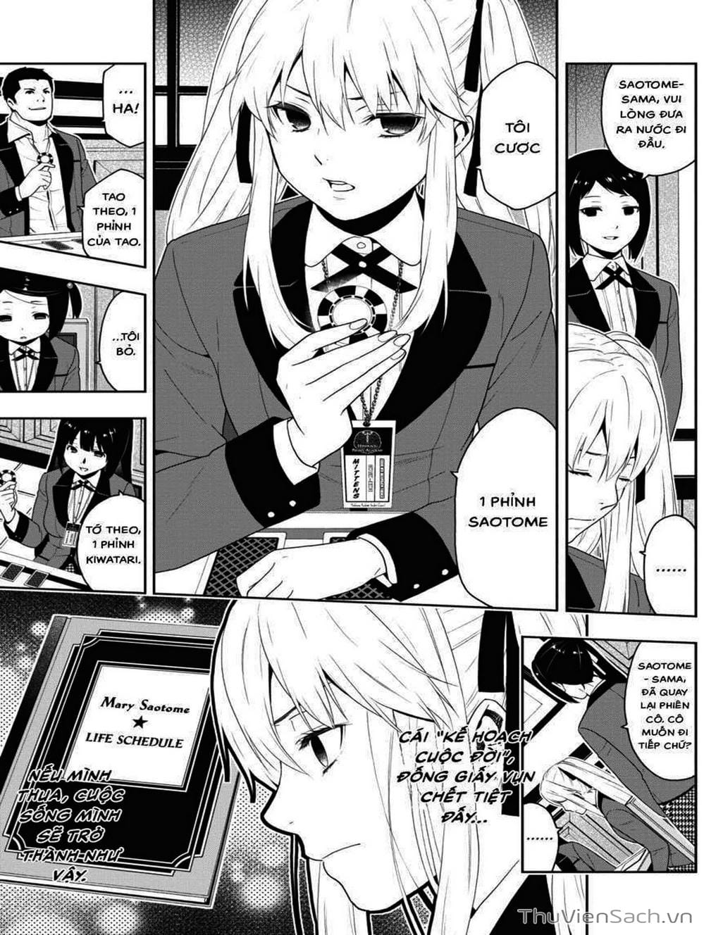 Truyện Tranh Học Viện Đỏ Đen - Kakegurui trang 3