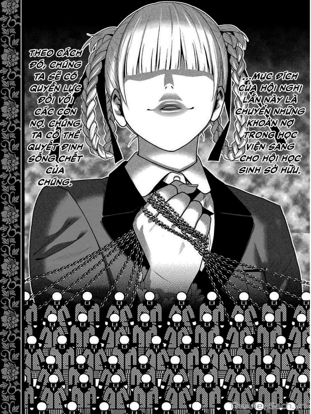 Truyện Tranh Học Viện Đỏ Đen - Kakegurui trang 3